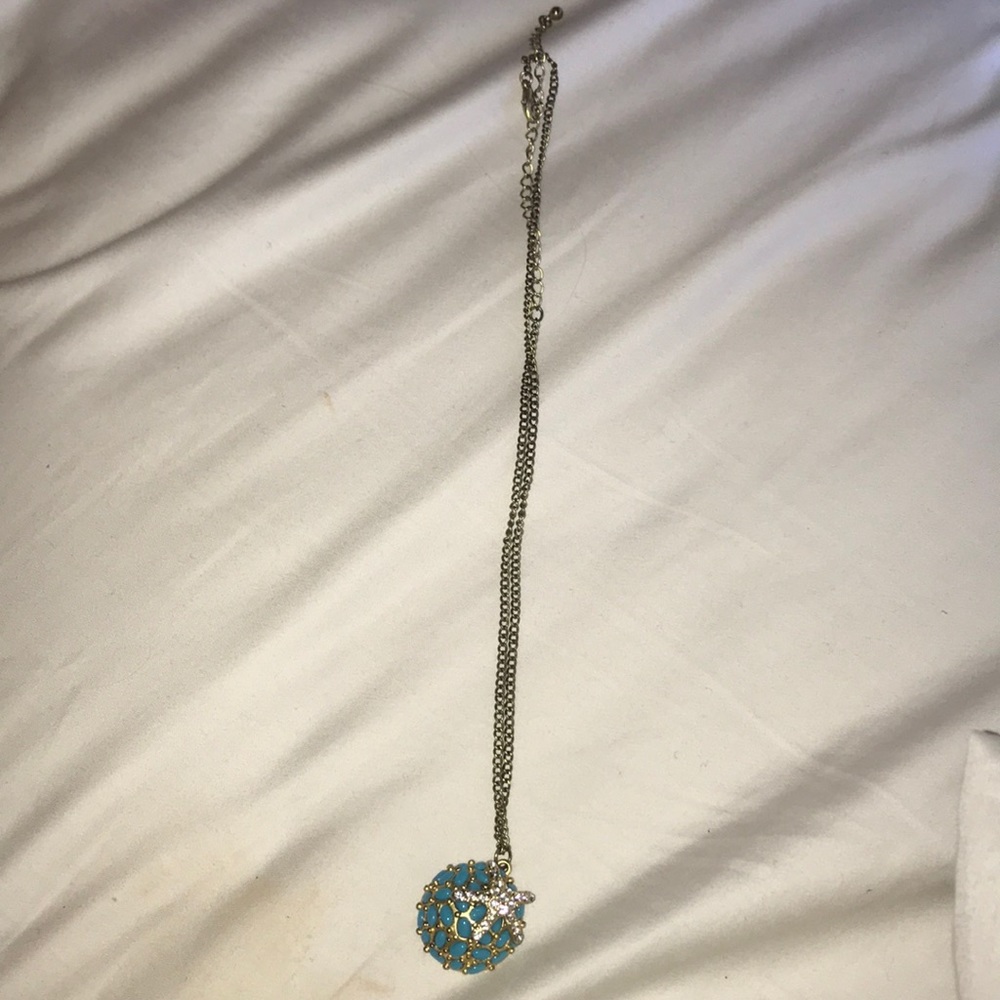 Under the sea starfish pendant necklace